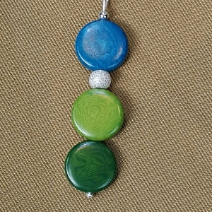 Seasons Necklace – 3-Piece Vertical Vegetable Ivory