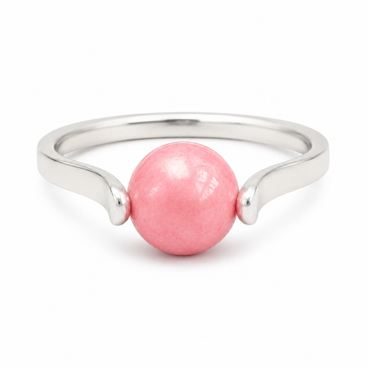Swivel Ring in Sterling Silver – Handmade Rotating Ring